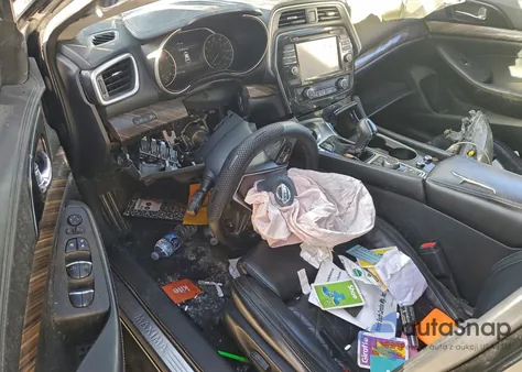 2016 Nissan Maxima 3.5S z USA, uszkodzony, nr VIN 1N4AA6AP0GC407279